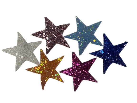 Haarfantasie Clic Clac Ster Glitter - 6 Stuks