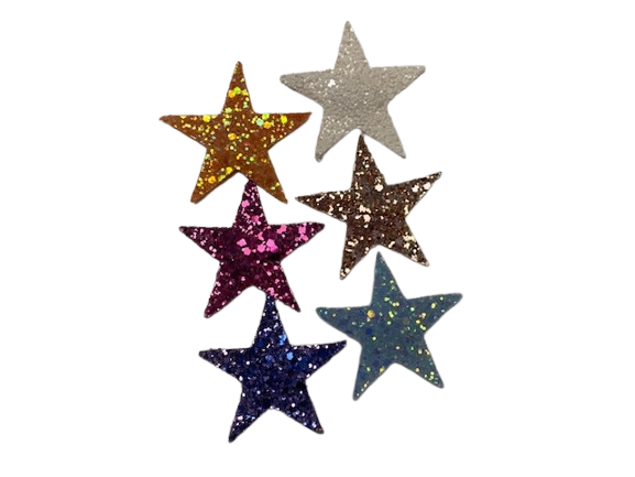 Haarfantasie Clic Clac Ster Glitter - 6 Stuks