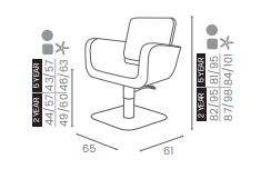 Salon Ambience - Kappersstoel VENUS