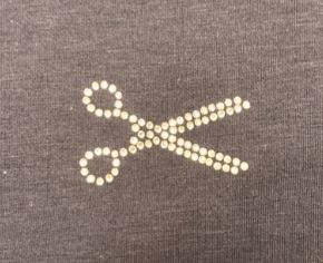 T-Shirt - Ronde Hals Fantasie - Marineblauw