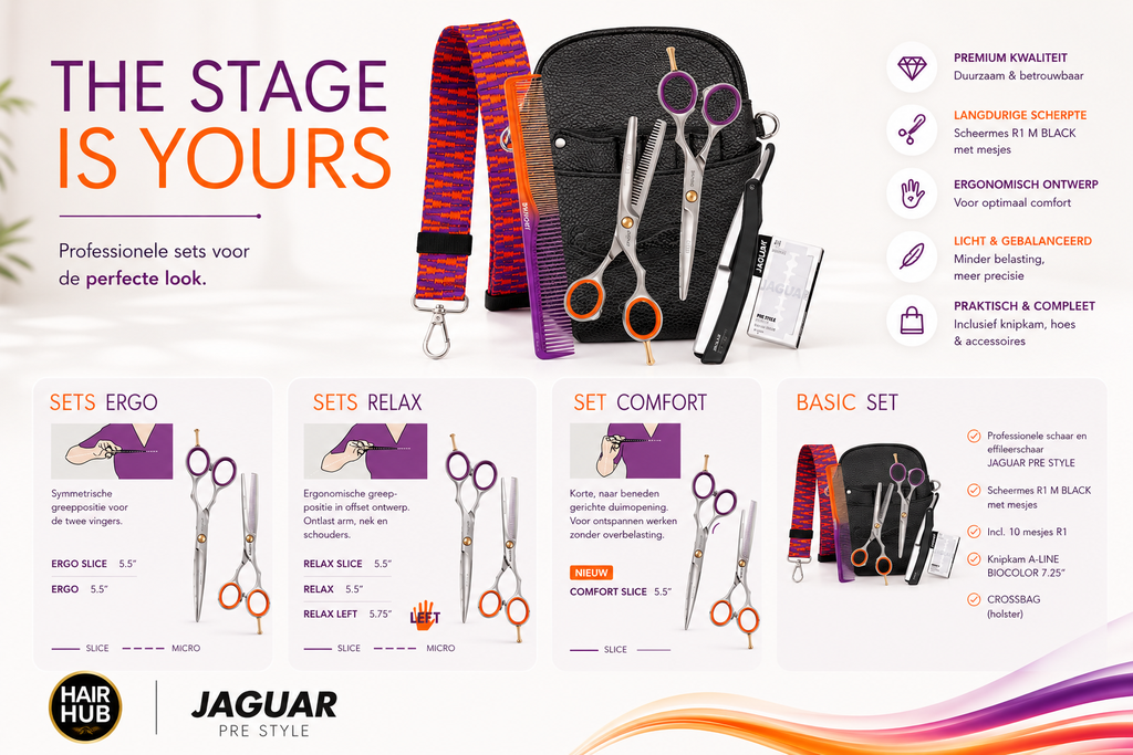 JAGUAR Basic Set – Professionele Scharenset voor Kappers
