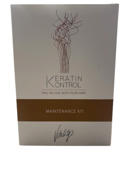 VITALITY'S Promomateriaal - Plooidoosje Keratin Control Maintenance kit