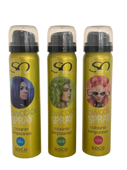 SO ONE "WOWCOLOR SPRAY" 75 ML VERDE