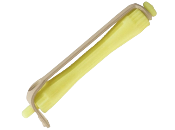 SIBEL Bigoudi permanente - Court 11,5 mm 12 pièces Jaune