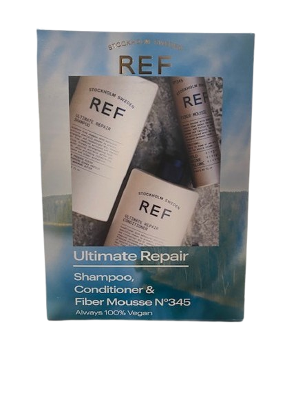 REF Verpakking - Doosje Ultimate Repair (Shampoo+Conditioner+Fiber Mousse)