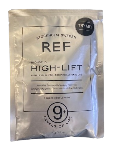 REF Promomateriaal - Ontkleuringspoeder High-Lift Bleach 9+ TESTER 50 gr