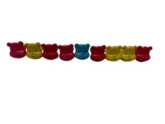 look company knijper hondje per drie 180201 kleuren ass.