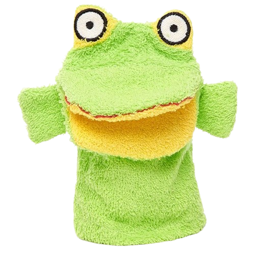 DE LAURIER Washandje kikker