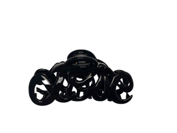 DANA BARRETTE MOYENNE NOIRE LOVE  