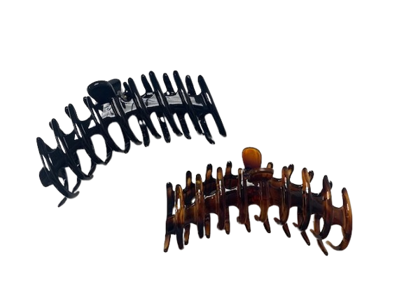 DANA Haarfantasie - Haarknijper zwart . bruin (groot) nv p97