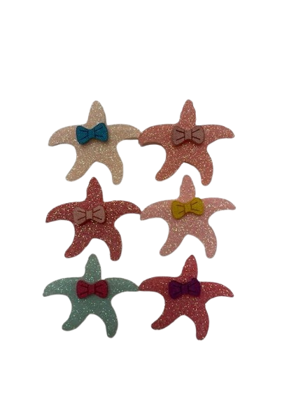 DANA Haarfantasie - glitter sterren patch cheveux - 6 Stuks