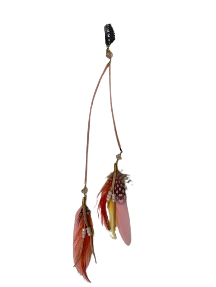 DANA - Haarfantasie clip plume Diverse kleuren