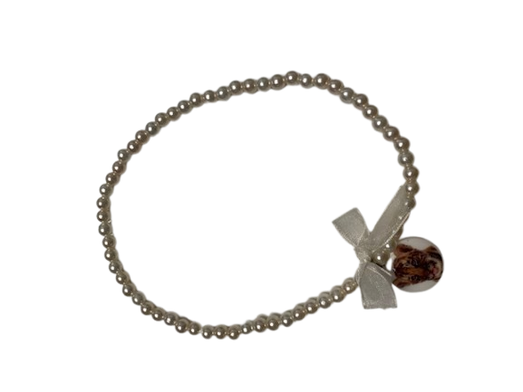 CONTENTS Kids Halsketting Perlefine + rond hangertje tijger