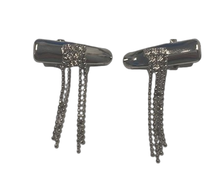 AL bekje zilver met kettingetjes prijs per 2 stuks