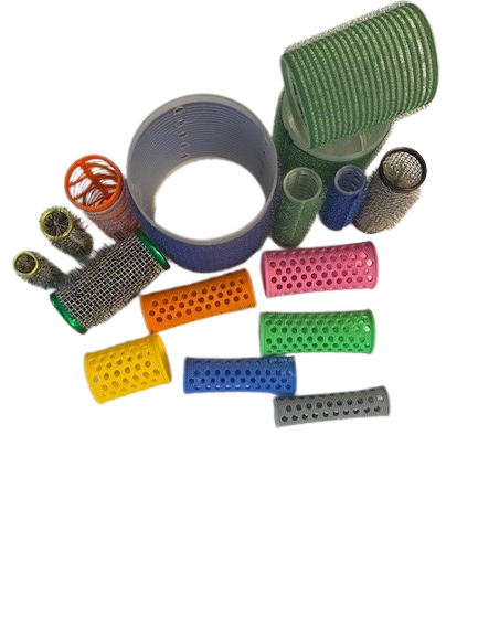 *** SIBEL Velcroroller - Hook & Loop 80 mm Blauw PER STUK