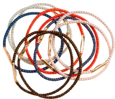 SIBEL Élastique cheveux - MM Lurex 10 pièces