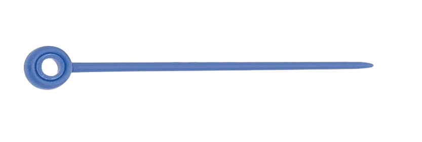 SIBEL Épingle de fixation - Plastique 65 mm 100 pièces Bleu