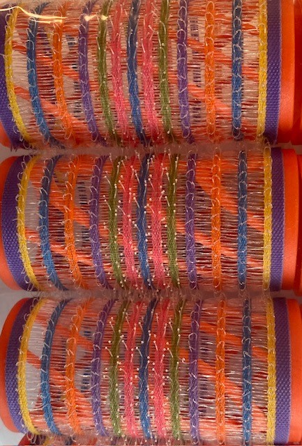 *** SAL - bigoudis velcro antistatic diameter 30 ORANJE