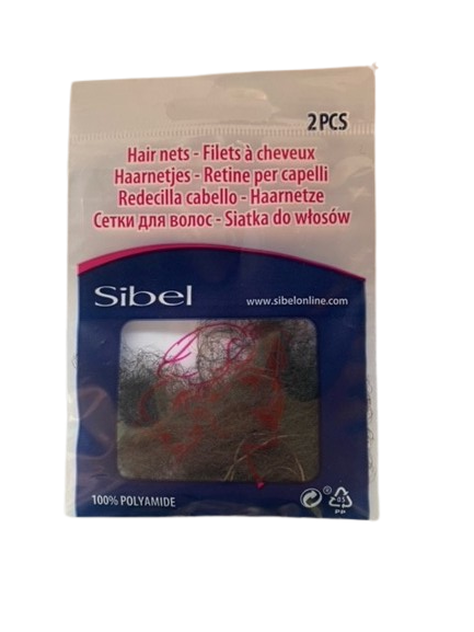 SIBEL Hair Net - Fine Nylon 2 Pieces