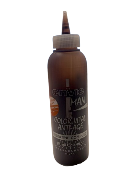 *** ENVIE Color Vital Man - Anti Age 100ml Kastanje DonkerBruin