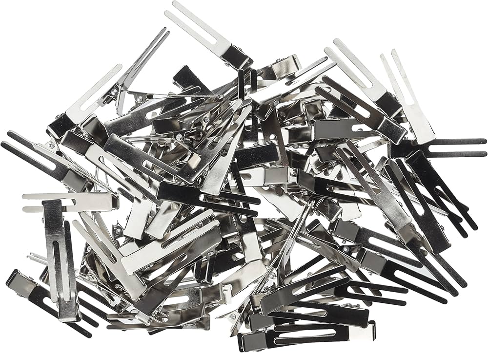 EFALOCK Pinces de Répartition Clips Métalliques 100 pièces