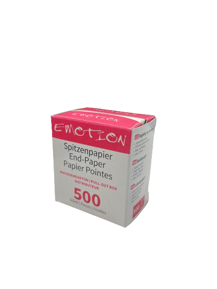 EFALOCK Papier Permanente Feuilles à Pointes boîte extractible (500 pcs)