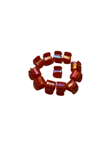 *** DANA Haarfantasie - knijper per zakje van 12 km gekleurd 250015