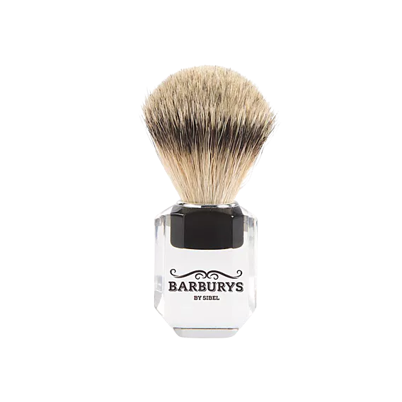 BARBURYS Scheerkwast - Dassenhaar - Light Quartz