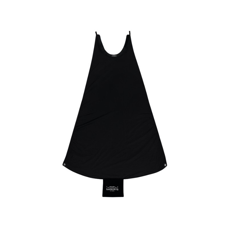 BARBURYS Cape à Barbe Col de Coupe Noir