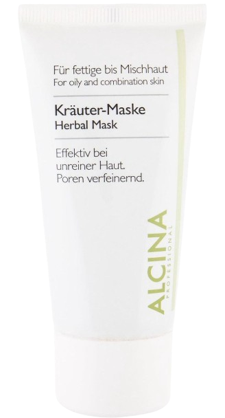 ALCINA Soin Visage – Peau Grasse/Mixte – Masque aux Herbes 50 ml