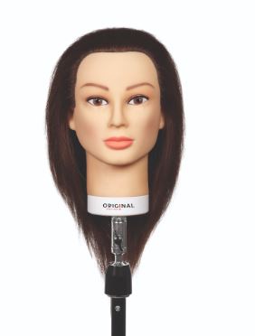 SIBEL Tête d’entraînement - Valeska 100 % cheveux humains