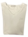 T-Shirt - V-hals korte mouw - Wit 