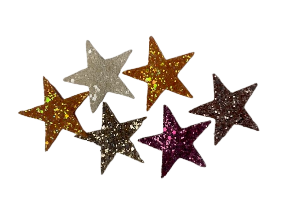 Haarfantasie Clic Clac Ster Glitter - 6 Stuks