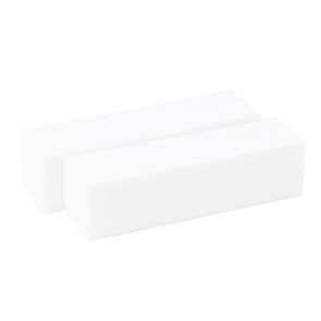 SIBEL Soin des ongles - Bloc Ponce Blanc 2 pièces