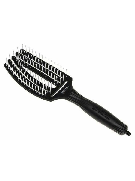 OLIVIA Fingerbrush Iconic Detangling Brush with Nylon Bristles M - Single Piece
