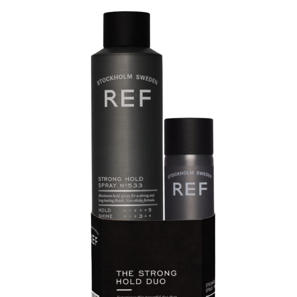 REF Haarlak - Strong Hold Spray N°533 Duo (75ml + 300ml)