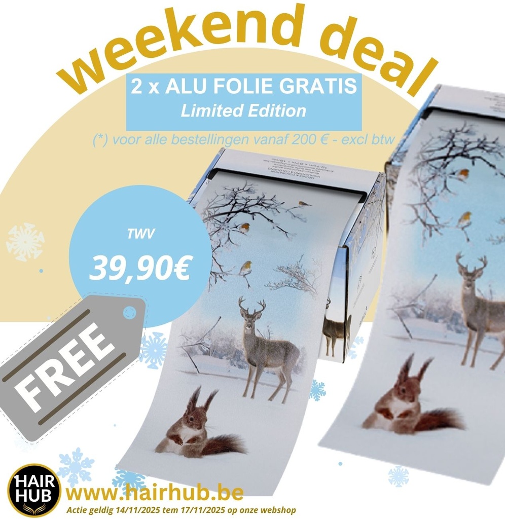 Gratis product - SIBEL Alu Folie Embossed Alufoil Roll 12.7x97m 15µ 