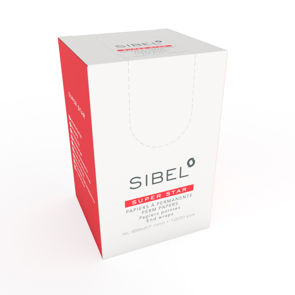SIBEL Papier permanente - Superstar 89 x 57 mm Boîte 1000 pièces