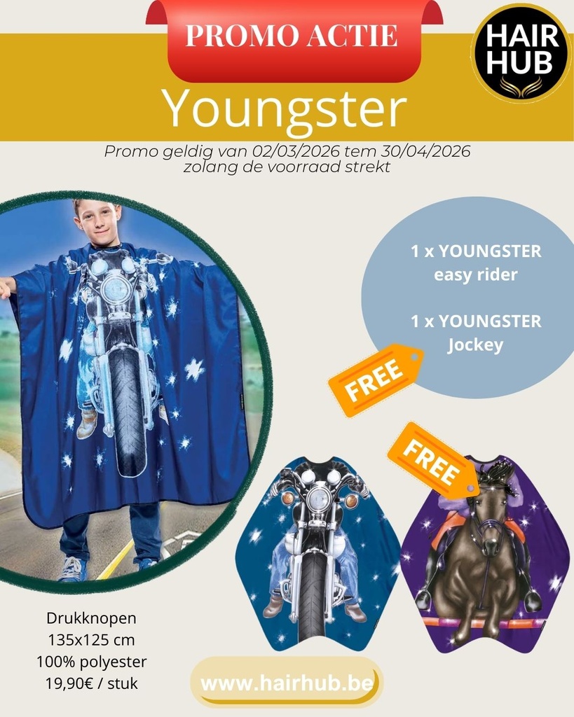 TREND - Set Kinderkapmantel Youngster 1 + 1 gratis