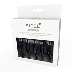 SIBEL Pinces de séparation - Strong Gator Clips Noir