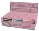 SIBEL Display - Twisties Haarelastieken 30 Stuks - Limited Edition
