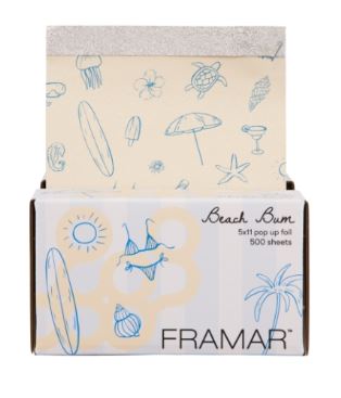 FRAMAR Alu-Folie - Pop-Up - 5x11 - 500 Sheets - Beach Bum - Limited Edition
