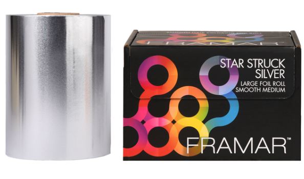 FRAMAR Feuilles alu - Rouleau 98 m - Lisse - Star Struck Silver