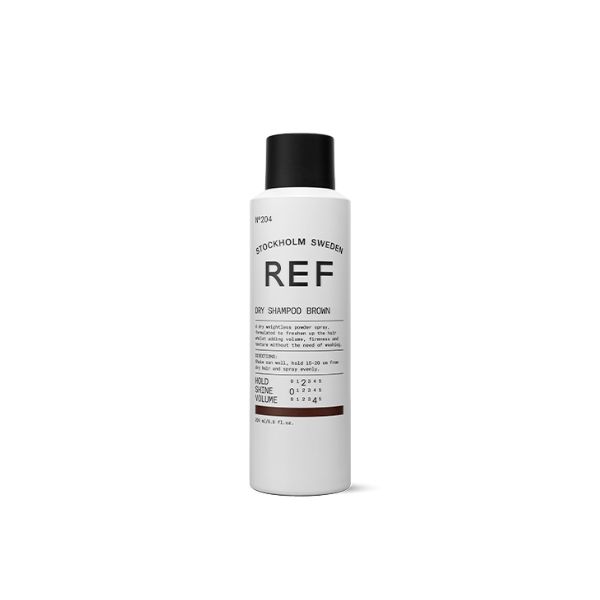 REF Shampooing Sec - Dry Shampoo 200ml Brun (n° 204)