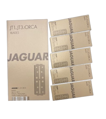 JAGUAR Lames – pour Rasoir JT1-JT3-Orca 5x10 pièces réf 3811