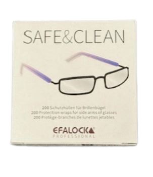EFALOCK Protège-branches lunettes jet - 200 Pièces