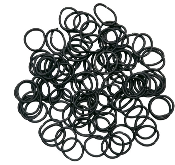 EFALOCK Élastique à cheveux – Mini 15 mm – 10 pièces