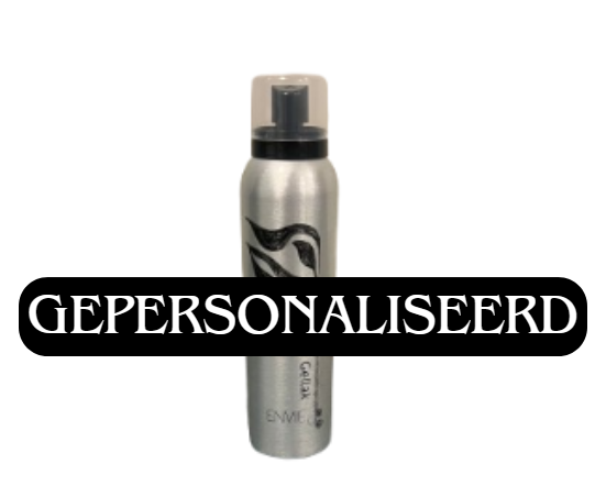 ASTRIOS Gelspray/Gellak - 200 ml - Silver Bus - Gepersonaliseerd - Zwart/Wit Etiket