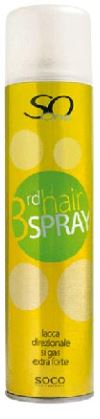 SO ONE Hairspray - Extra Forte (with gas) 400 ml