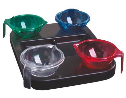 [14100785] EFALOCK Chariot - Accessoire - Palette de couleur 4 pots réf 5752/4